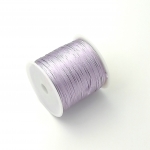 Chinese Knotting cord, 1mm, Pastel Lilac, roll