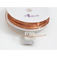 Craft Wire: Copper Wire 2M roll, 0.8mm strand