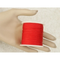 Chinese Knotting cord, 1mm, Red, roll